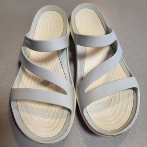 Crocs Pale Blue Sandals